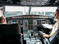 Cockpit einer Airbus A319