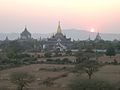 Bagan bei Sonnenuntergang