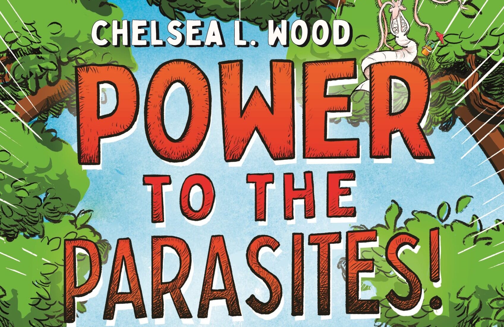 The cover of the book "Power to the Parasites"