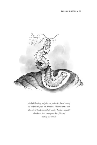 An illustrated page from "Power to the Parasites"