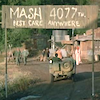 harpers_child: screenshot of a sign saying "MASH 4077th best care anywhere" over a jeep (MASH: best care anywhere)