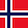 Norwegian Flag to denote use of Norwegian language.