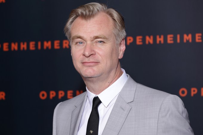 PARIS, FRANCE - JULY 11: Christopher Nolan attends the "Oppenheimer" premiere at Cinema Le Grand Rex on July 11, 2023 in Paris, France. (Photo by Pascal Le Segretain/Getty Images)