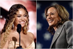 Beyoncé and Kamala Harris