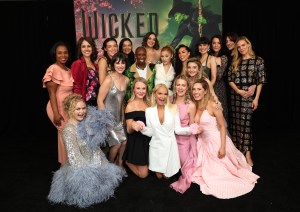 NEW YORK, NEW YORK - OCTOBER 28: (L-R) Amanda Jane Cooper, Alli Mauzey, Alexandra Socha, Carrie St. Louis, Brittney Johnson, Kristin Chenoweth,Cynthia Erivo,  Ariana Grande, McKenzie Kurtz, Ginna Claire Mason and Katie Rose Clarke attend an Special Cast and Filmmakers Screening Of WICKED at DGA Theater on October 28, 2024 in New York City. (Photo by Kevin Mazur/Kevin Mazur/Getty Images for Universal Pictures)