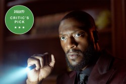 Aldis Hodge as Alex Cross in "Cross"