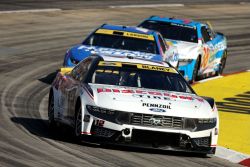 MARTINSVILLE, VIRGINIA - NOVEMBER 03: Ryan Blaney, driver of the #12 Discount Tire Ford, drives during the NASCAR Cup Series Xfinity 500 at Martinsville Speedway on November 03, 2024 in Martinsville, Virginia. (Photo by Jonathan Bachman/Getty Images)