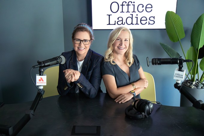 Jenna and Angela of The Office Ladies Podcast