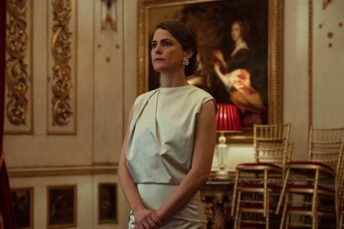 The Diplomat. Keri Russell as Kate Wyler in episode 206 of The Diplomat. Cr. Alex Bailey/Netflix © 2024