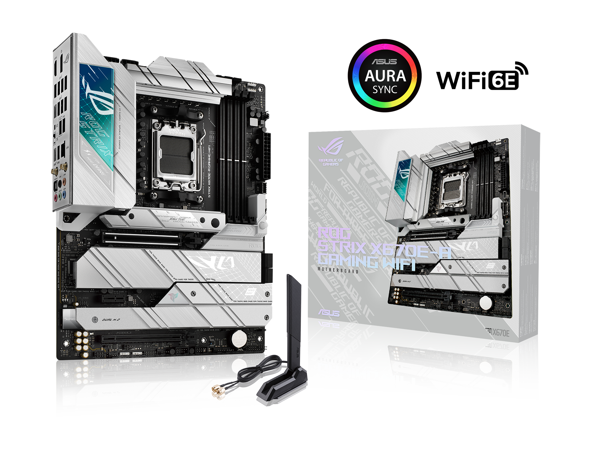 ASUS ROG STRIX X670E-A GAMING WIFI Motherboard Socket AMD AM5