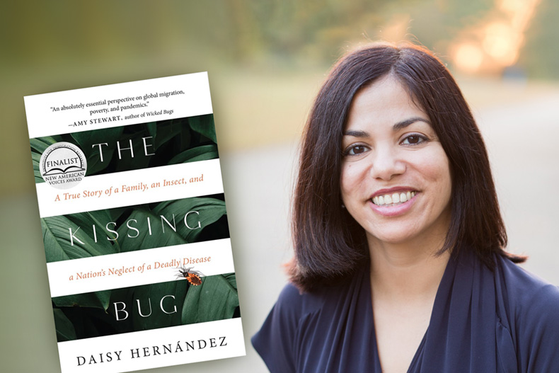 Daisy Hernández, an alumna and journalist, is the author of this year's On Book, One U selection, "The Kissing Bug."