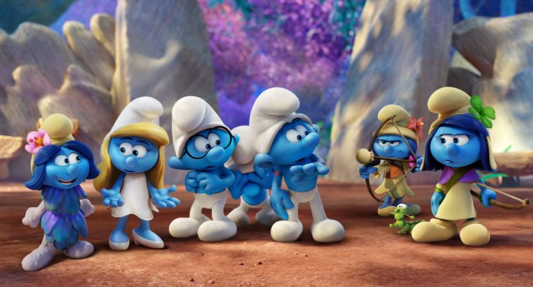 For children, Rakuten has old episodes of 'The Smurfs' (Photo: Sony Pictures Animation)