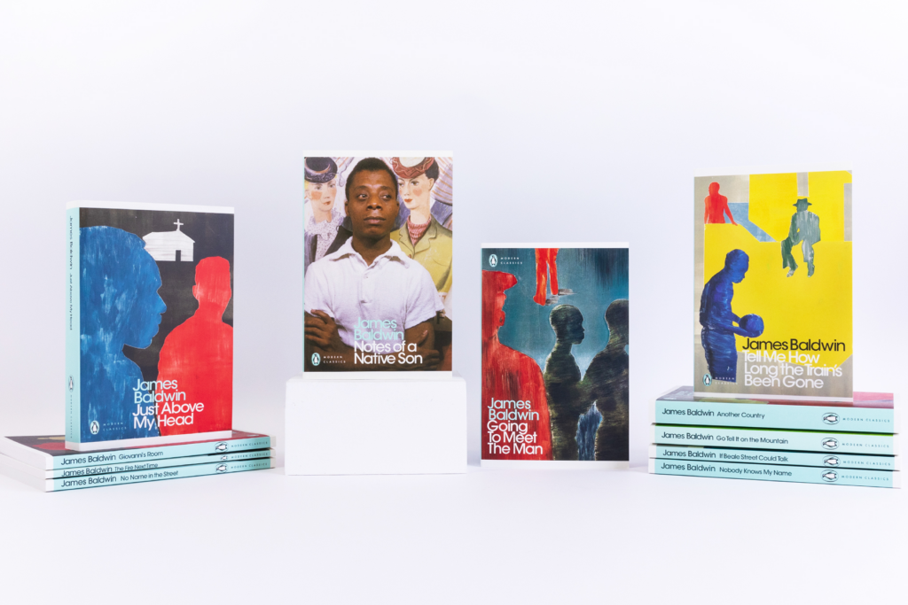 Photo of the James Baldwin Penguin Modern Classics bundle