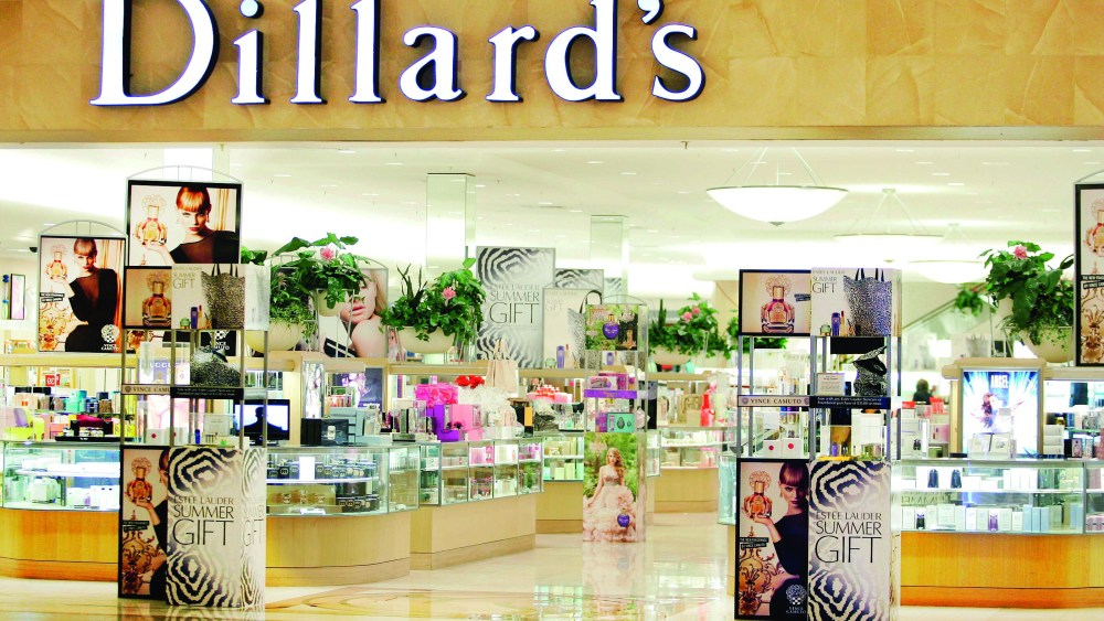 The beauty department at Dillard's is shown at Fashion Show Mall Wednesday, May 23, 2012, in Las Vegas (Ronda Churchill/Freelance)