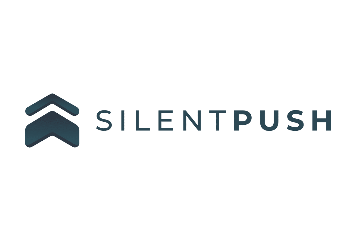 Silent Push logo Transparent background