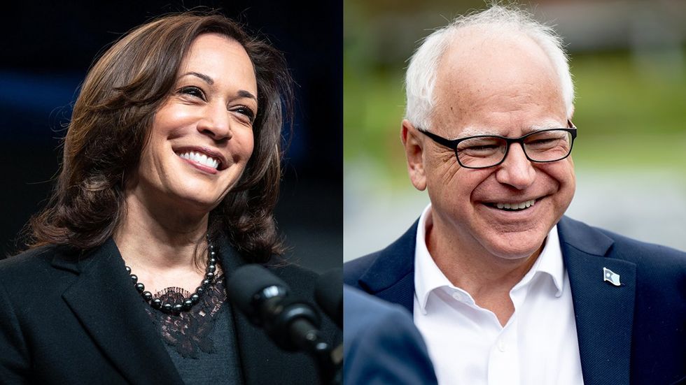 Kamala Harris Tim Walz running mate 2024 election