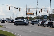 University Boulevard & Airport Drive as pictured on Thursday, Sept. 19, 2024, in Mobile, Ala.