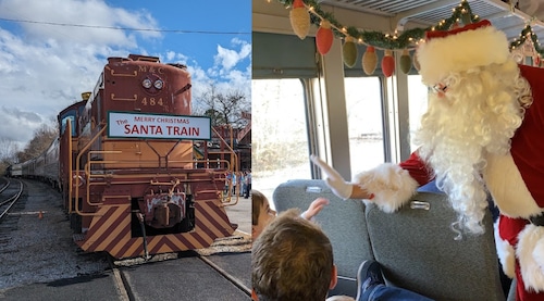 North Alabama Railroad Museum Santa Train