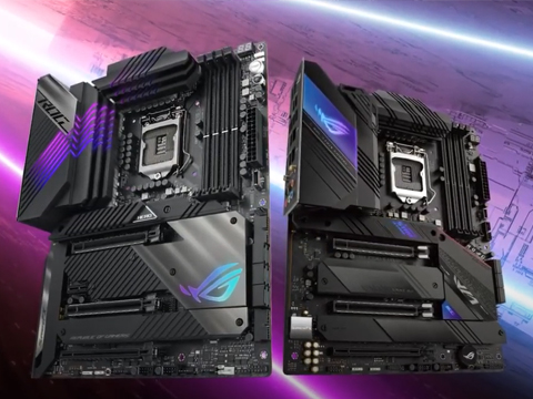 ASUS Z590 motherboard lineup video