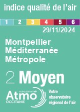 ATMO Occitanie - Indice de qualité de l'air