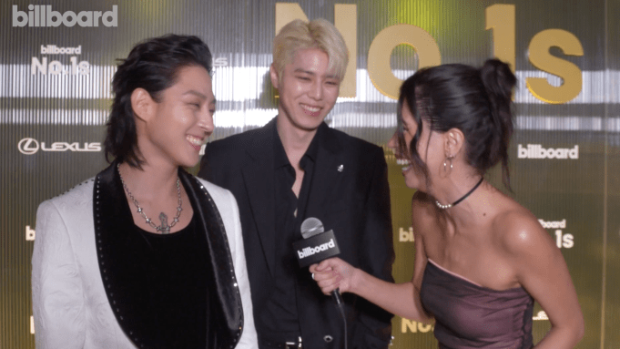 Kim Woo-Sung & Jaehyeong of The Rose - Billboard No. 1 BBMAs Party