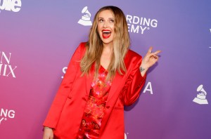 Carly Pearce at A Celebration of Women In The Mix held at GRAMMY House on February 1, 2024 in Los Angeles, California.