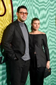 Elliot Grainge and Sofia Richie Grainge at the Warner Music Group Pre-Grammy Party 2024 held at Citizen News on February 1, 2024 in Los Angeles, California.