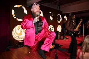 Teddy Swims at the Warner Music Group Pre-Grammy Party 2024 held at Citizen News on February 1, 2024 in Los Angeles, California.