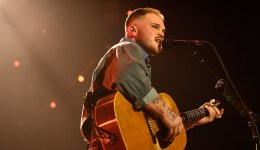 Zach Bryan performs at The Chelsea at The Cosmopolitan of Las Vegas on Feb. 9, 2024 in Las Vegas, Nevada.