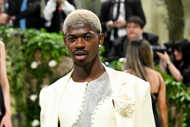 Lil Nas X at the 2024 Met Gala: "Sleeping Beauties: Reawakening Fashion" held at The Metropolitan Museum of Art on May 6, 2024 in New York City.