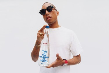 Pharrell Williams x evian