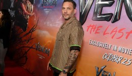 Tom Hardy at the "Venom: The Last Dance" World Premiere - Red Carpet on Oct. 21, 2024 in New York, California.