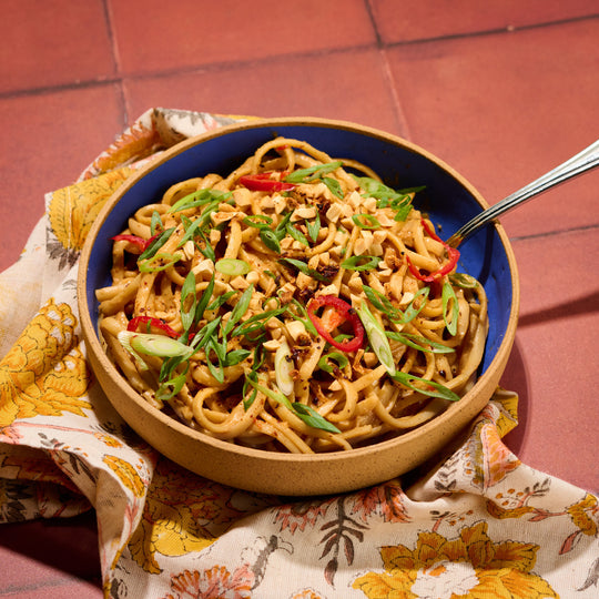 California Heat Spicy Peanut Noodles