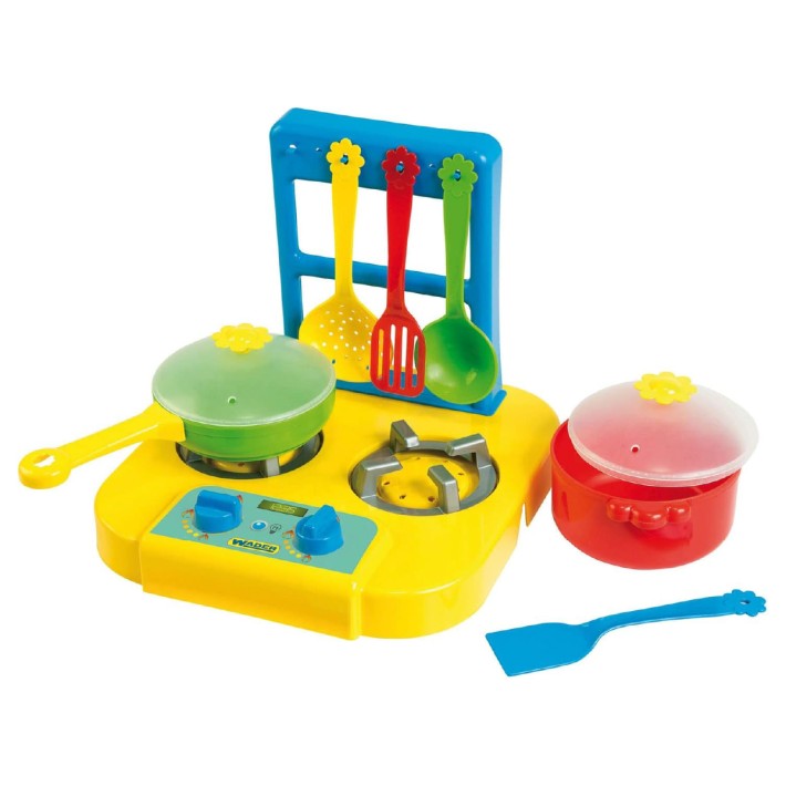 Set Gioco Fornello e Pentole in Plastica