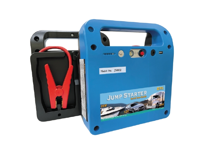 12V–24V Auto-Sensing Jump-Starter