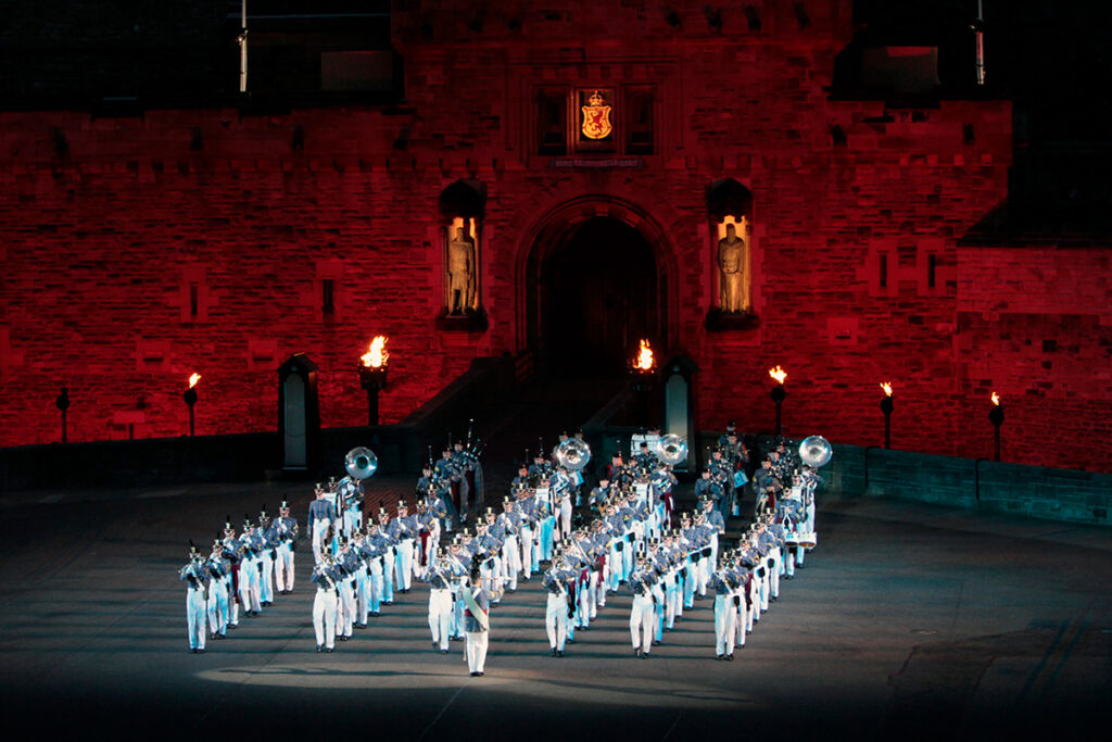 Regimental Band and Pipes