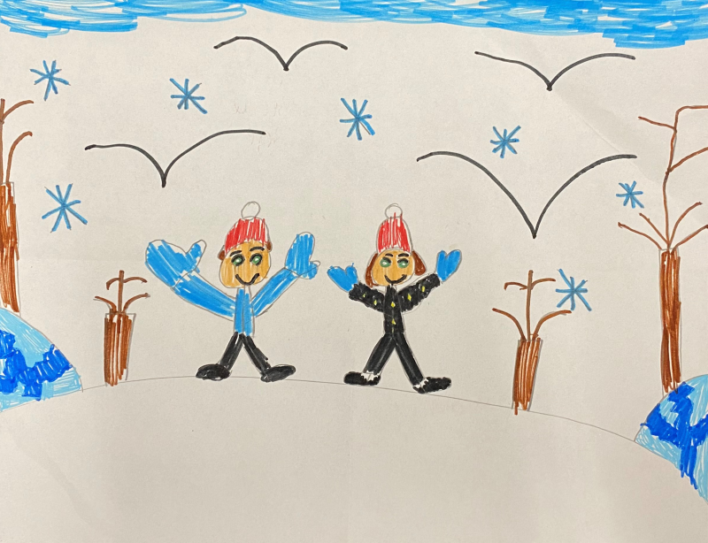 Quinn R., Age 6, Grade 1. Cobden Public School