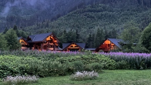 A family-owned wilderness resort near Terrace, B.C., is on the market for $21.5 million. (Credit: Sothebysrealty.ca) 