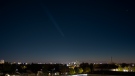 Comet C/2023 A3 is seen over Winnipeg on Oct. 14, 2024. (Al Erano)