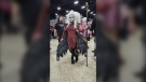 An attendee at Winnipeg Comiccon 2024. (Daniel Timmerman/CTV News Winnipeg)