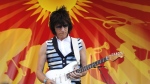 Rocker Jeff Beck performs at the Louisiana Jazz and Heritage Festival in New Orleans, Friday, April 29, 2011. (AP Photo/Gerald Herbert)