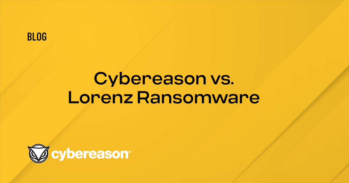 Cybereason vs. Lorenz Ransomware