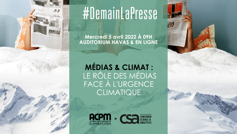 Nouvelle étude #DLP : LES MEDIAS & LE CLIMAT : LE RÔLE DES MEDIAS FACE À L'URGENCE CLIMATIQUE