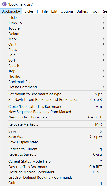 BookmarkPlusMenuBarMenu