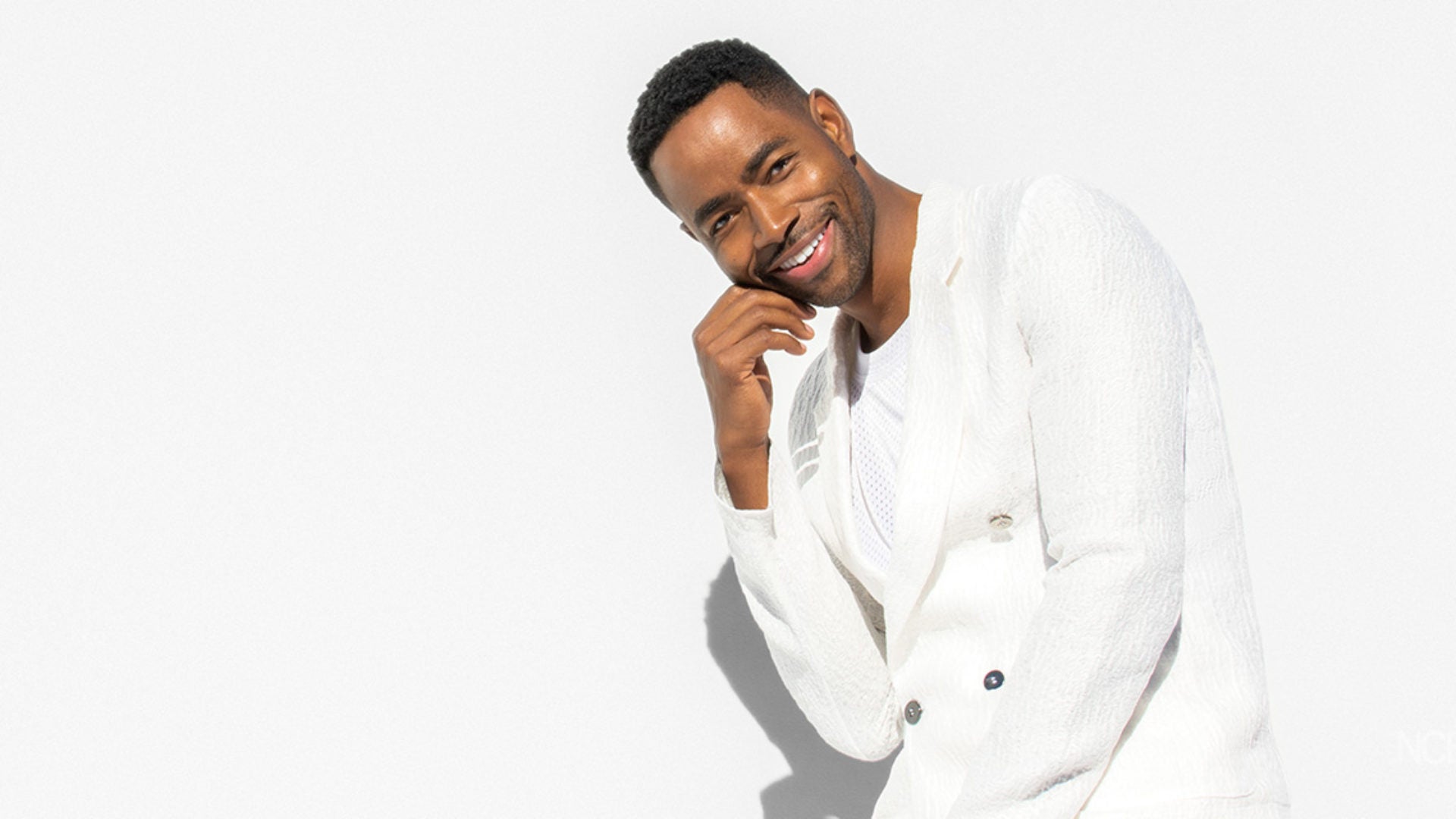 Jay Ellis Is White Hot In Summer's Coolest Hue