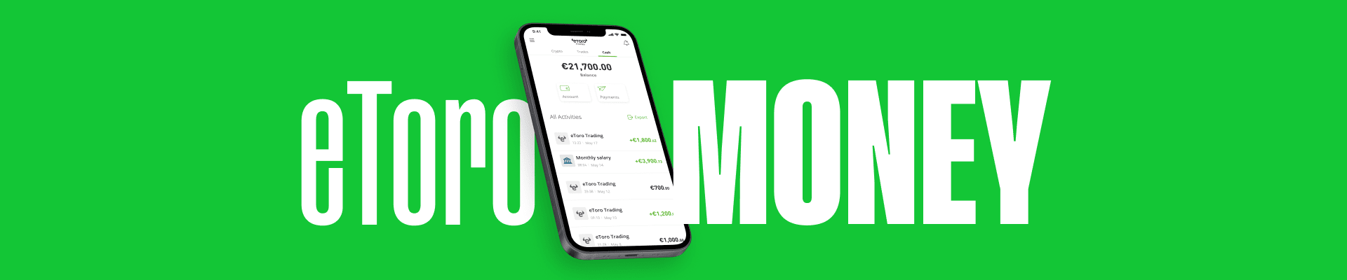 La cuenta en EUR de eToro Money