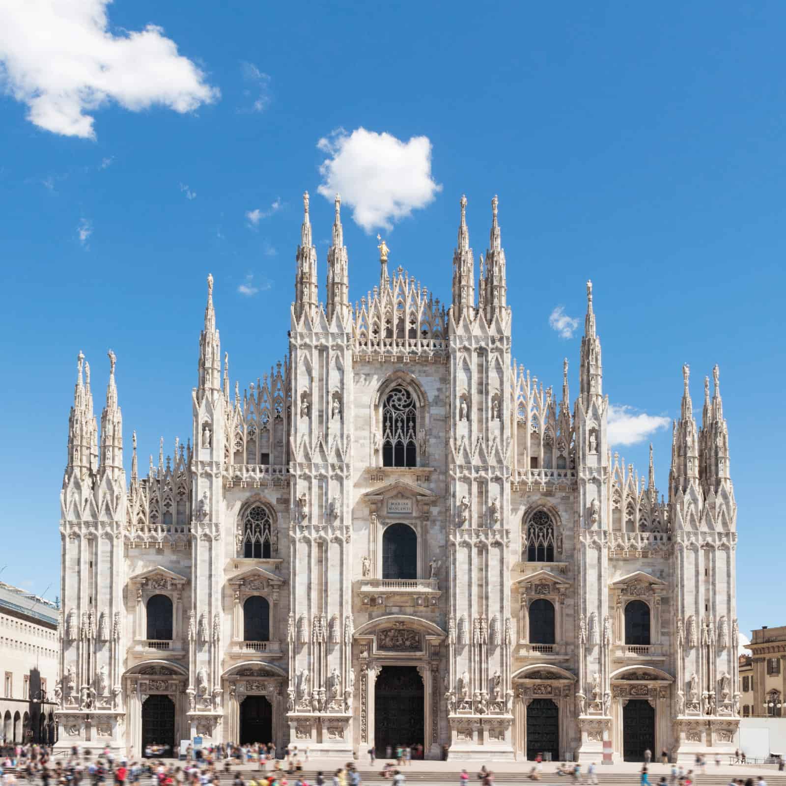 The Duomo in Milan, Italy