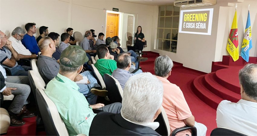 Encontro com produtores rurais de Araxá (MG) discute implantação da citricultura na região e os desafios