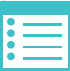 School attendance system and rosters - Icon: Bulleted list