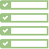 Customizable standards and competency based gradebook - Icon: Checklist